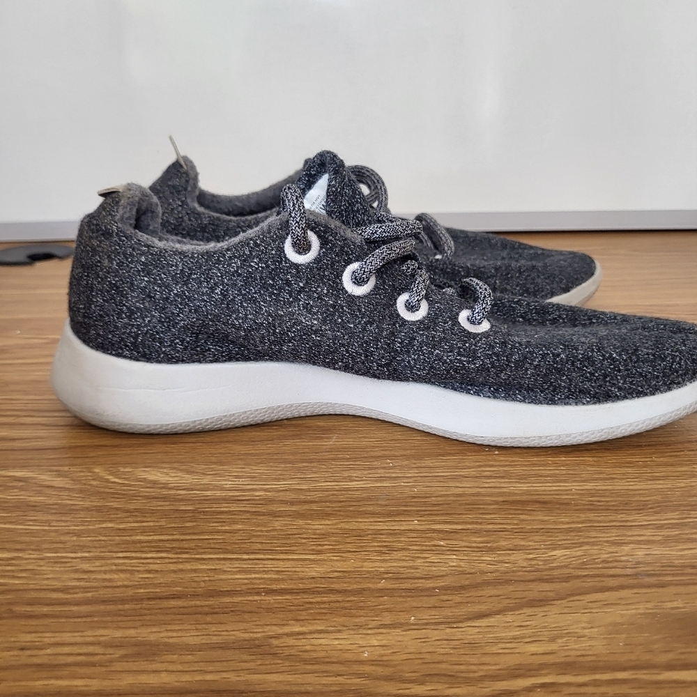 Allbirds Womens Casual Gray Knit Lightweight Sneakers Size 11 - Picture 5 of 10